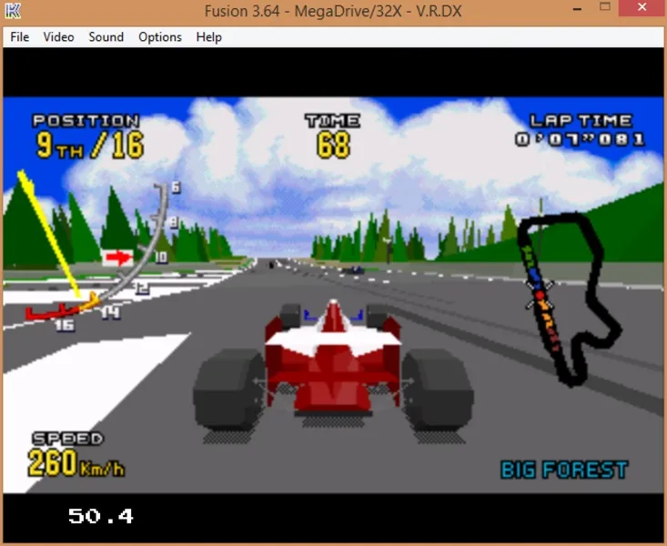 Kega Fusion Screenshot 2